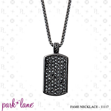 Jewels by Park Lane Fame DogTag Necklace and Ring for Men